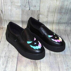 STRANGE CVLT Halloween Edition Super Krypt Jack Black Creepers Womens Size 8M